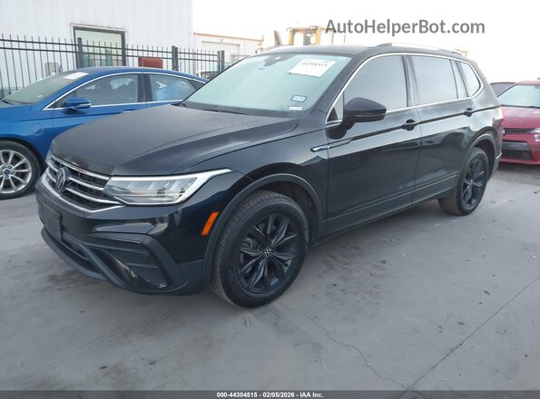 3VVNB7AX9RM138796 2024 VOLKSWAGEN TIGUAN Black Առջևի ձախ երեք քառորդ տեսարան