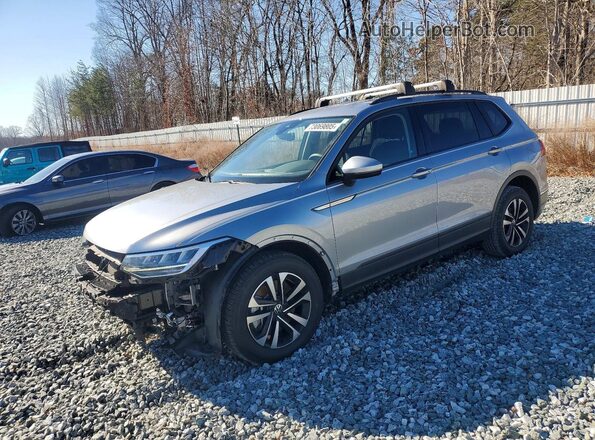 3VVRB7AX0RM155133 2024 VOLKSWAGEN TIGUAN Silver Vista tres cuartos delantera izquierda