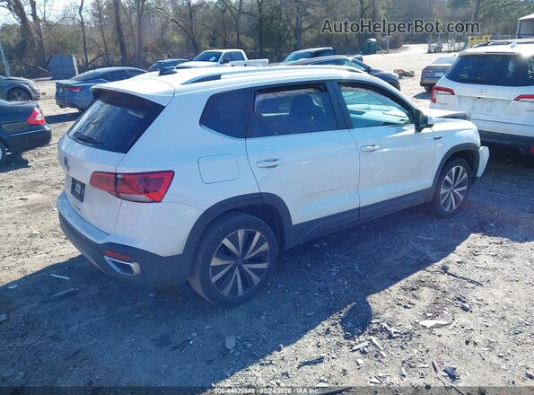 3VVRX7B29NM009876 2022 VOLKSWAGEN TAOS Белый Задняя правая четверть