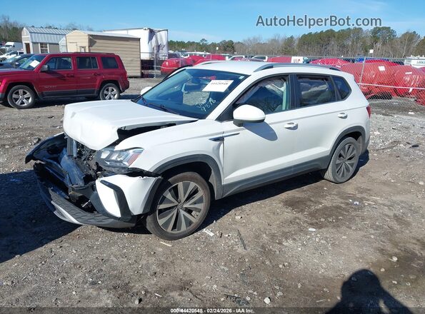 3VVRX7B29NM009876 2022 VOLKSWAGEN TAOS Белый Передняя левая четверть
