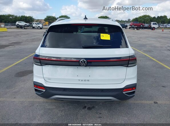 3VVSC7B2XTM013073 2026 VOLKSWAGEN TAOS Белый 