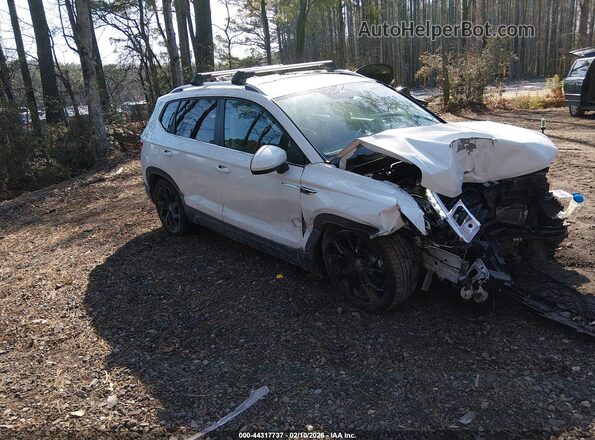 3VVSX7B24RM001630 2024 VOLKSWAGEN TAOS Белый Передняя правая четверть