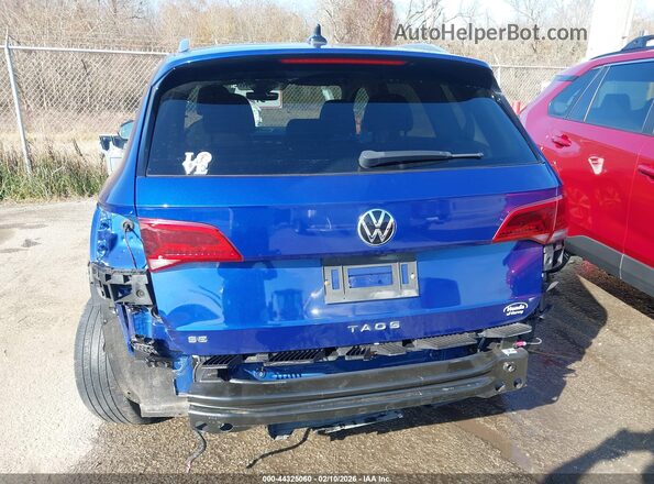 3VVSX7B29PM303122 2023 VOLKSWAGEN TAOS Синий 