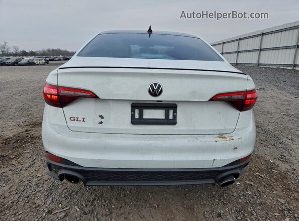 3VW1T7BU9PM032535 2023 VOLKSWAGEN JETTA Белый Вид сзади