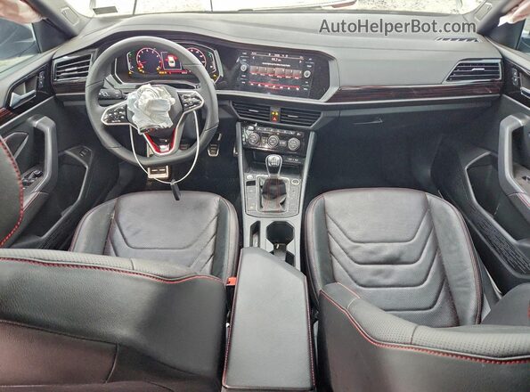 3VW1T7BU9PM032535 2023 VOLKSWAGEN JETTA Белый Вид панели приборов