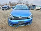 2017 Volkswagen Golf S Синий vin: 3VW217AU6HM016824