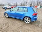 2017 Volkswagen Golf S Синий vin: 3VW217AU6HM016824