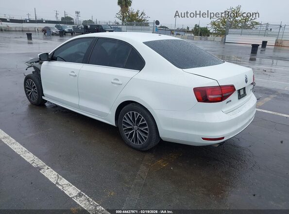 3VW2B7AJ4HM322519 2017 VOLKSWAGEN JETTA Белый Задняя левая четверть