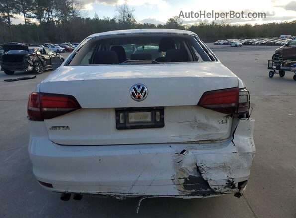 3VW2B7AJ7HM414529 2017 VOLKSWAGEN JETTA Белый Вид сзади
