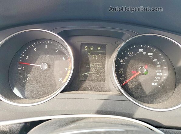 3VW2B7AJXJM232149 2018 VOLKSWAGEN JETTA Синий Вид щитка приборов