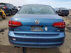 2018 Volkswagen Jetta S Синий vin: 3VW2B7AJXJM232149