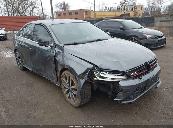 3VW4T7AJ3JM210029 2018 VOLKSWAGEN JETTA Серый Передняя правая четверть