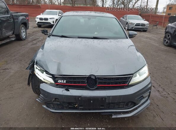 3VW4T7AJ3JM210029 2018 VOLKSWAGEN JETTA Серый Вид щитка приборов