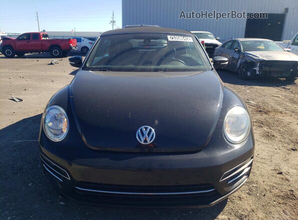3VW517AT0HM805104 2017 VOLKSWAGEN BEETLE Черный Вид спереди
