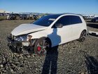 2017 Volkswagen Gti Sport White vin: 3VW547AU7HM010387