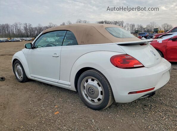 3VW5DAAT0JM504472 2018 VOLKSWAGEN BEETLE Белый Задняя левая четверть