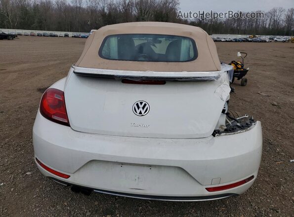 3VW5DAAT0JM504472 2018 VOLKSWAGEN BEETLE Белый Вид сзади