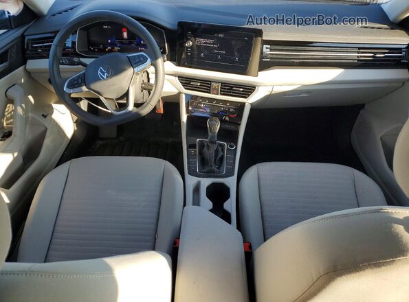 3VW5W7BU2TM015059 2026 VOLKSWAGEN JETTA Синий Вид панели приборов