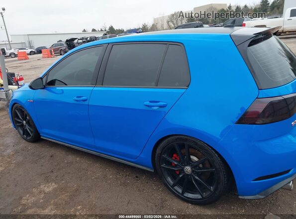 3VW6T7AU8MM006348 2021 VOLKSWAGEN GOLF Blue Widok wnętrza 360 stopni