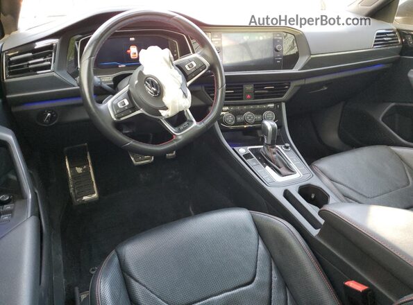 3VW6T7BU7MM046936 2021 VOLKSWAGEN JETTA Черный Вид панели приборов