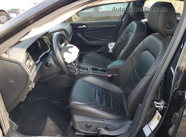 3VW6T7BU7MM046936 2021 VOLKSWAGEN JETTA Черный Вид салона спереди
