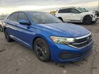 2024 Volkswagen Jetta Se Синий vin: 3VW7M7BU1RM040686