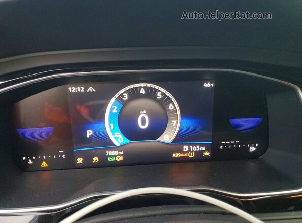 3VW7M7BU1RM040686 2024 VOLKSWAGEN JETTA Синий Вид щитка приборов
