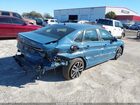 2026 Volkswagen Jetta Se Синий vin: 3VW7W7BU0TM026148