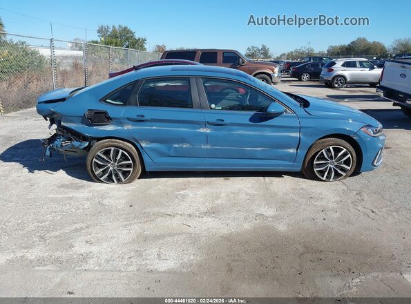 3VW7W7BU0TM026148 2026 VOLKSWAGEN JETTA Синий Панорамный вид салона 360°