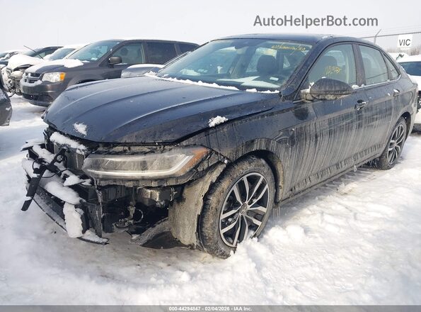 3VW7W7BUXTM010085 2026 VOLKSWAGEN JETTA Черный Передняя левая четверть