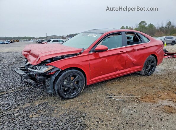 3VW7W7BUXTM011334 2026 VOLKSWAGEN JETTA Красный Передняя левая четверть