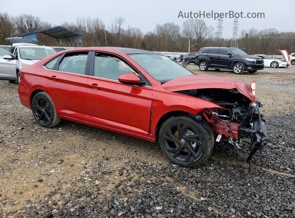 3VW7W7BUXTM011334 2026 VOLKSWAGEN JETTA Красный Передняя правая четверть