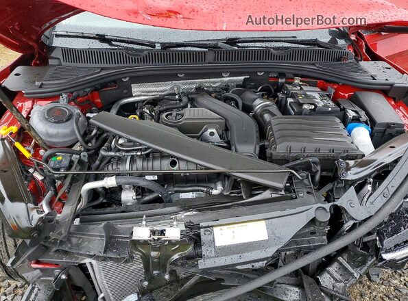 3VW7W7BUXTM011334 2026 VOLKSWAGEN JETTA Красный Вид задней части салона
