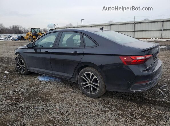 3VWAM7BU7NM018675 2022 VOLKSWAGEN JETTA Черный Задняя левая четверть