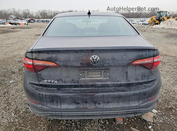 3VWAM7BU7NM018675 2022 VOLKSWAGEN JETTA Черный Вид сзади