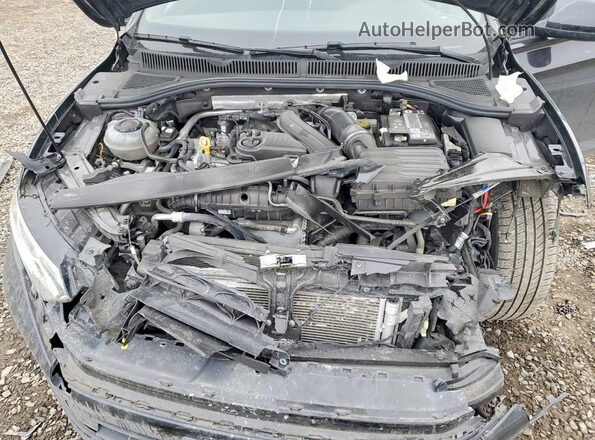 3VWAM7BU7NM018675 2022 VOLKSWAGEN JETTA Черный Вид задней части салона