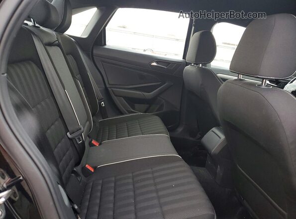 3VWAM7BU7NM018675 2022 VOLKSWAGEN JETTA Черный Вид задних сидений