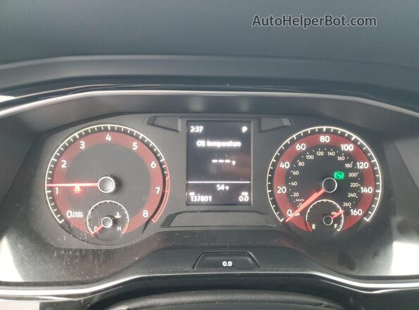 3VWC57BU3KM080351 2019 VOLKSWAGEN JETTA White Vista del cuadro de instrumentos