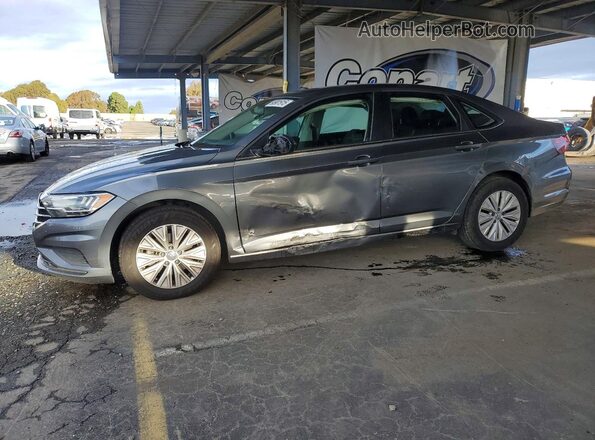 3VWC57BU4KM216616 2019 VOLKSWAGEN JETTA Угольный Передняя левая четверть