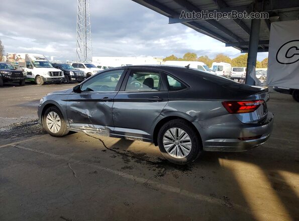 3VWC57BU4KM216616 2019 VOLKSWAGEN JETTA Угольный Задняя левая четверть