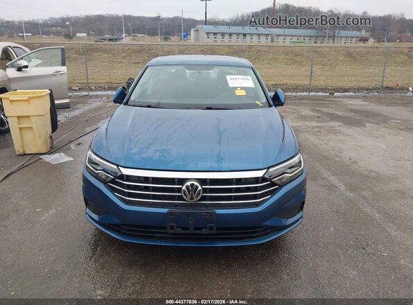 3VWC57BU5LM078358 2020 VOLKSWAGEN JETTA Blue ხელსაწყოთა პანელის ხედი