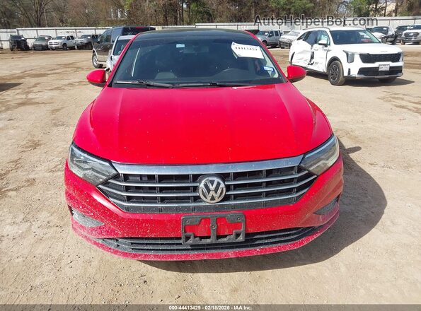 3VWC57BU8KM067014 2019 VOLKSWAGEN JETTA Красный Вид щитка приборов