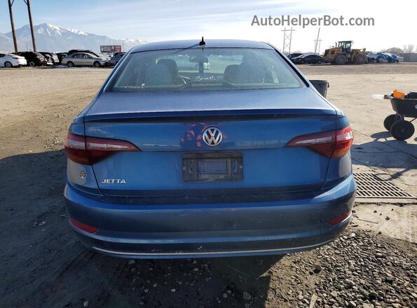 3VWC57BU8KM104322 2019 VOLKSWAGEN JETTA Blue Widok z tyłu
