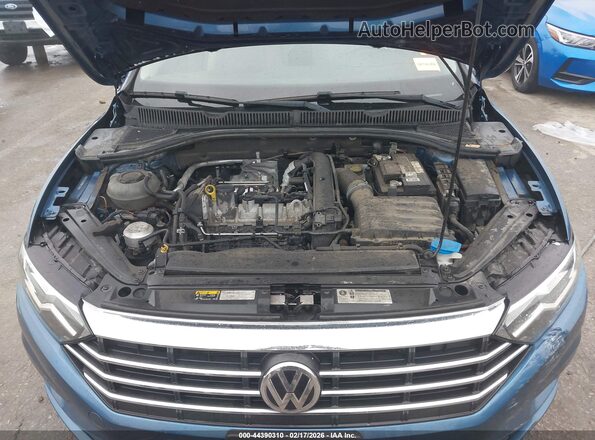 3VWC57BU9KM072836 2019 VOLKSWAGEN JETTA Синий Вид сзади