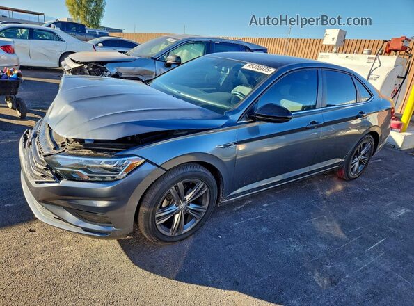 3VWC57BU9KM098322 2019 VOLKSWAGEN JETTA Gray Передня ліва чверть