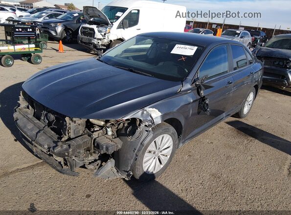 3VWC57BUXKM033897 2019 VOLKSWAGEN JETTA Серый Передняя левая четверть
