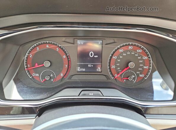 3VWC57BUXKM239723 2019 VOLKSWAGEN JETTA Черный Вид щитка приборов
