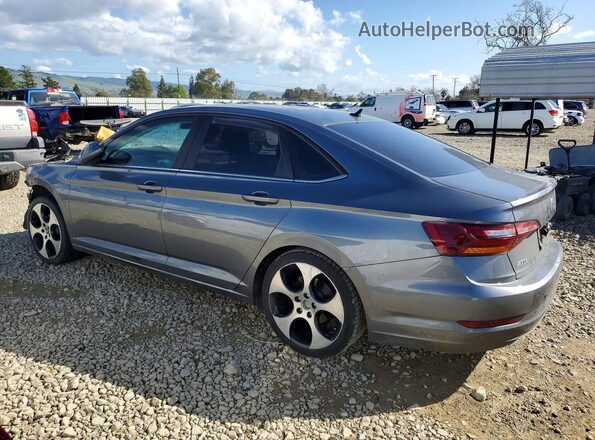 3VWCB7BU4KM133972 2019 VOLKSWAGEN JETTA Серый Задняя левая четверть