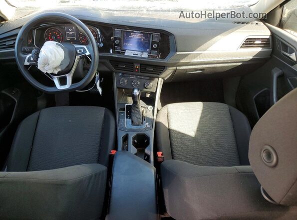 3VWCB7BU4KM133972 2019 VOLKSWAGEN JETTA Серый Вид панели приборов