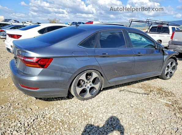 3VWCB7BU4KM133972 2019 VOLKSWAGEN JETTA Серый Задняя правая четверть